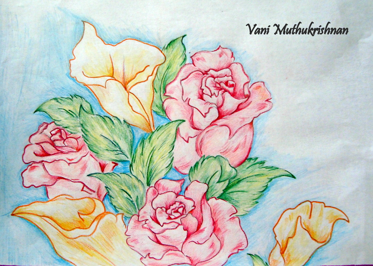 Featured image of post Rose Flower Flower Images Drawing With Colour - By euroreprapeu feb 22, 2014.